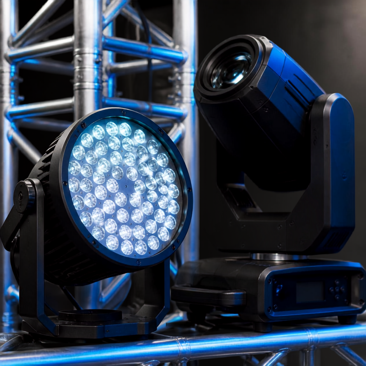 Lichttechnik-Detailansicht