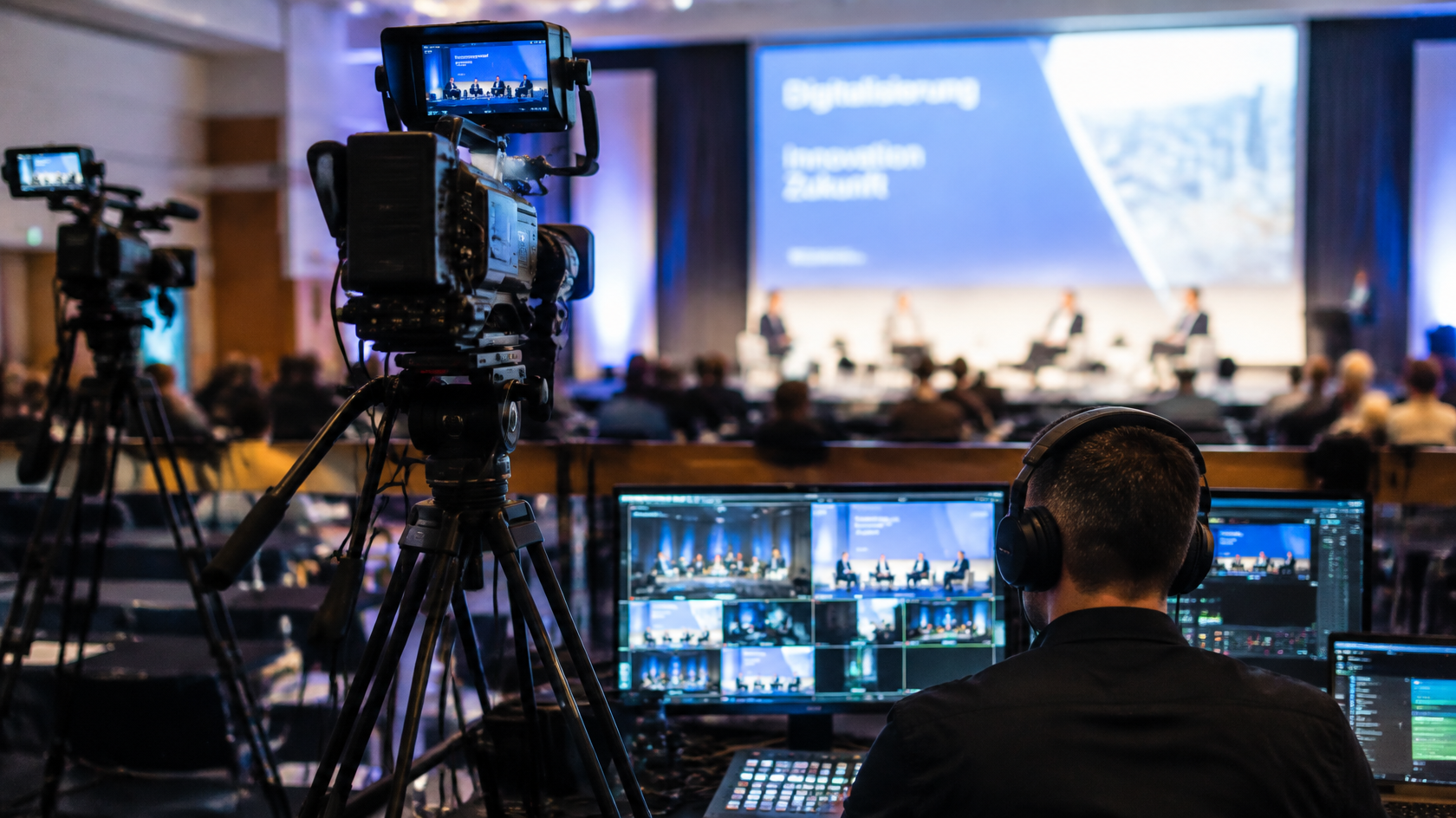 Livestreaming und Videotechnik in M&uuml;nchen &ndash; Konfetech
